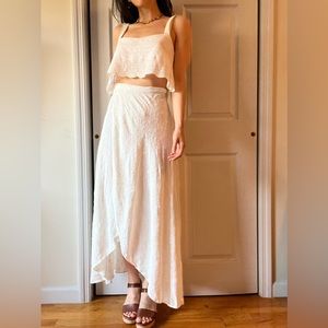 Reformation Nessy Wrap Skirt Size XS/S